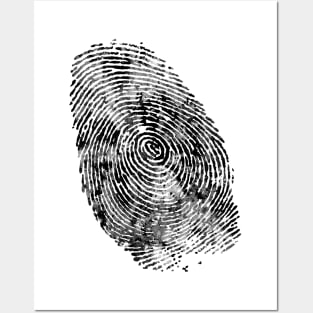 Fingerprint Posters and Art